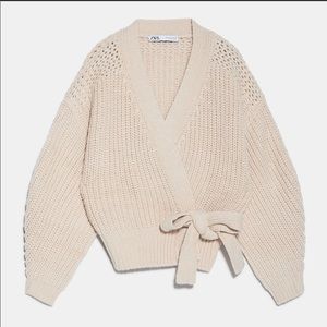 Zara wrap cardigan
